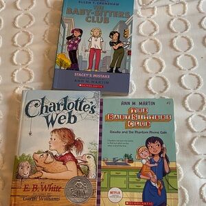 The Baby-Sitters Club and Charlotte's Web Books